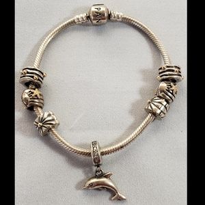 Pandora Charm Bracelet/Charms ( Beach Theme )